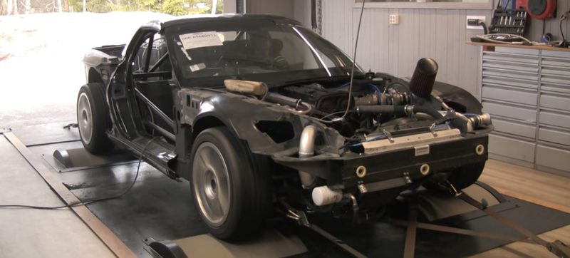 Illustration for article titled These Evil Swedes Built A 468 Horsepower Four-Cylinder Corvette